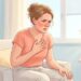 Palpitações podem aparecer junto de calorões e suor durante a transição para a menopausa.