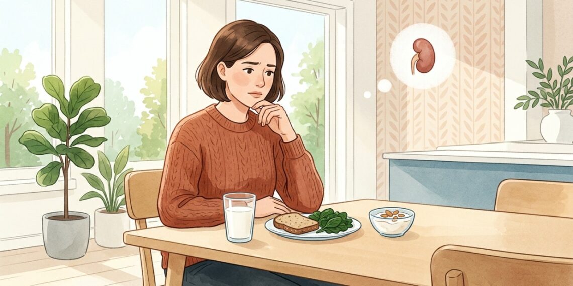 Alimentos com cálcio nem sempre precisam ser retirados da dieta de quem já teve pedra nos rins.