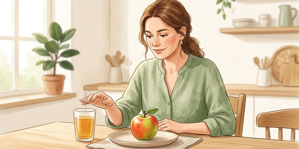 A fruta inteira costuma favorecer mais saciedade e melhor controle da glicose do que o suco.