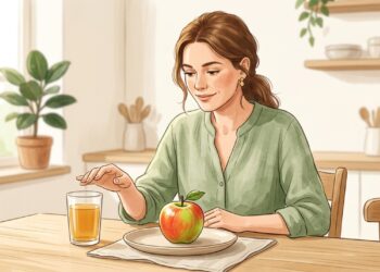 A fruta inteira costuma favorecer mais saciedade e melhor controle da glicose do que o suco.