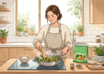 Legumes congelados simples podem ser opções práticas e nutritivas para o dia a dia.