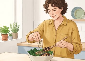 Feijão, sementes e folhas verdes ajudam a fornecer magnésio pela alimentação.