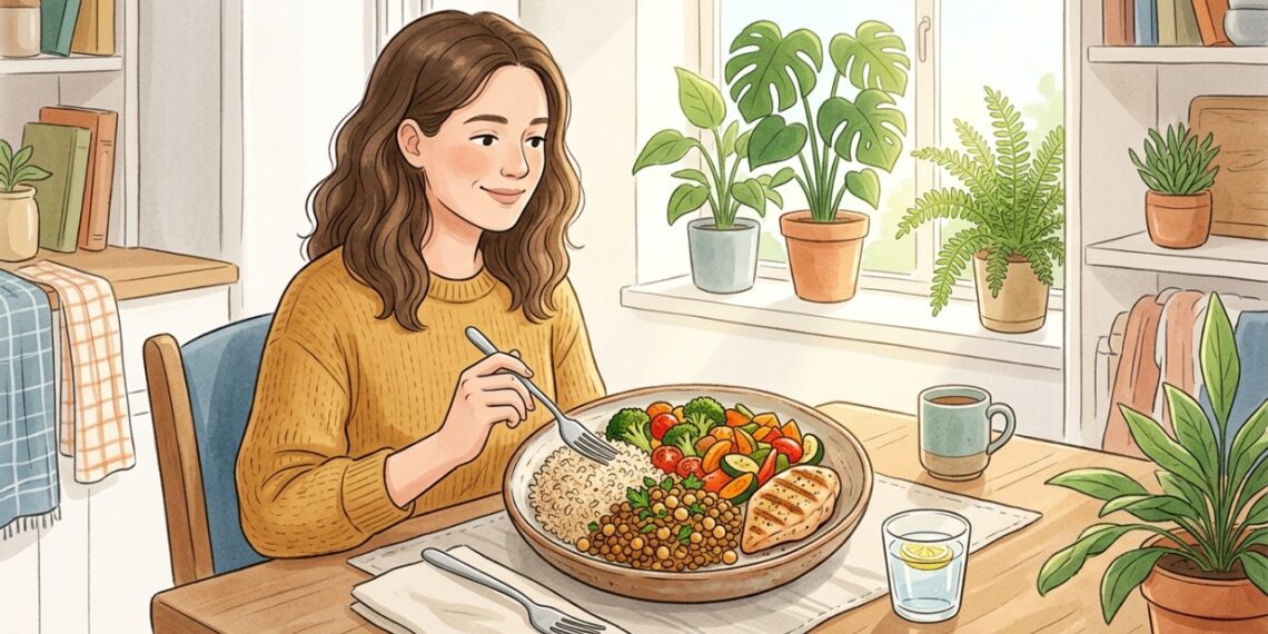 Lentilha e grão-de-bico podem substituir parte da carne e manter a refeição nutritiva.