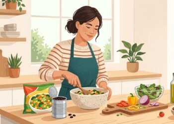 Enlatados e congelados simples podem facilitar uma alimentação saudável, prática e econômica.