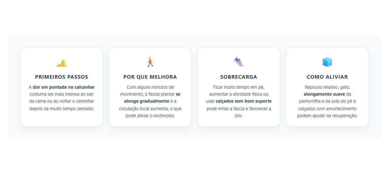 Dor no Calcanhar ao Acordar: 4 Sinais de Sobrecarga da Fáscia Plantar