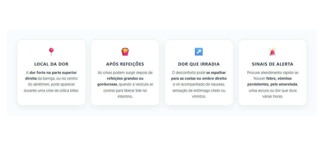 Dor do Lado Direito Após Comer: 4 Sinais de que Pode Ser a Vesícula