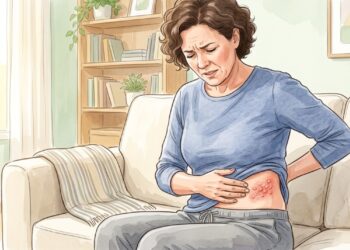 Ardor e formigamento em um lado do corpo podem surgir antes das bolhas do herpes-zóster.