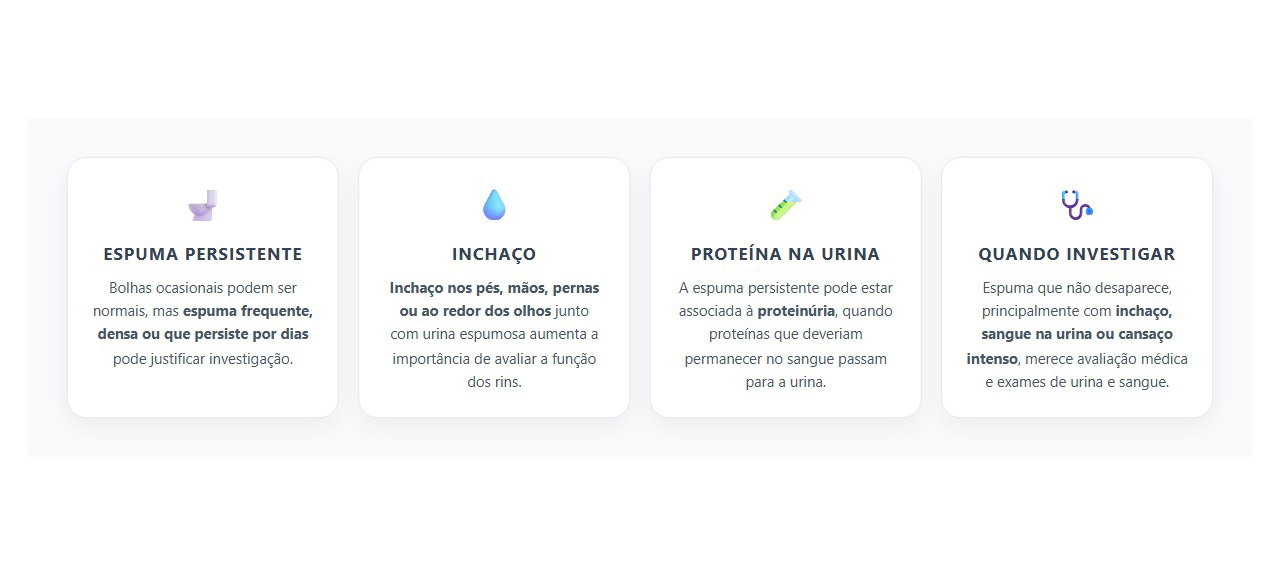 Urina Espumosa com Inchaço: Sinais de que os Rins Merecem Atenção