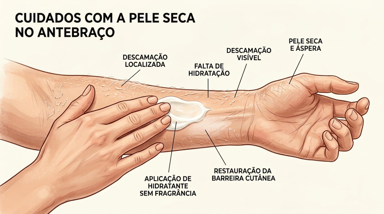 Hidratar a pele e evitar banhos muito quentes pode ajudar quando a coceira está ligada ao ressecamento.