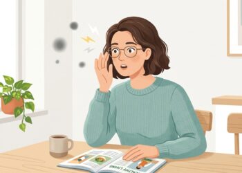 Pontos pretos e flashes que surgem de repente podem indicar um problema na retina.