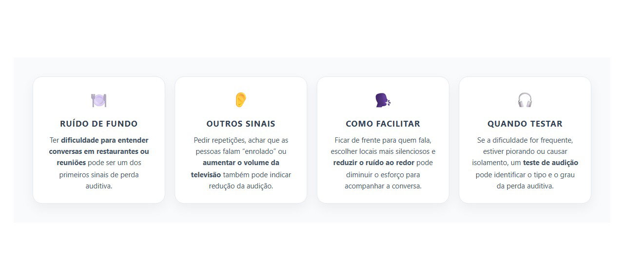 Dificuldade para Entender Conversas em Lugares Barulhentos Pode Ser Sinal de Perda Auditiva