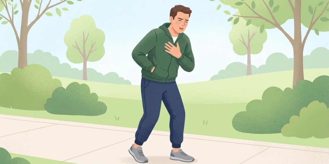 Falta de ar ao caminhar com tosse persistente pode indicar um problema respiratório que merece avaliação.
