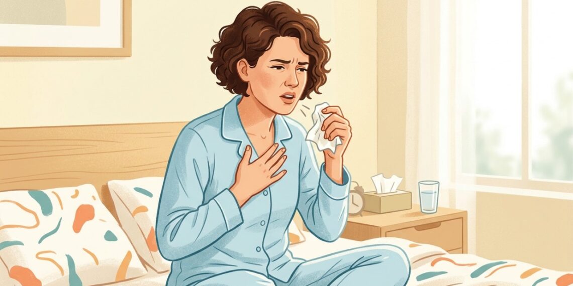 Tosse com catarro frequente pela manhã pode indicar irritação persistente das vias respiratórias.