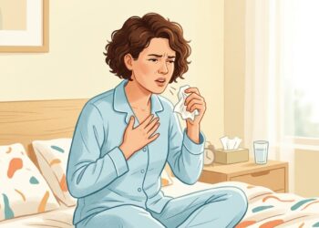 Tosse com catarro frequente pela manhã pode indicar irritação persistente das vias respiratórias.