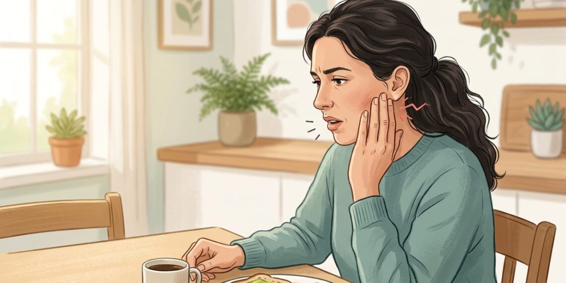 Dor e estalos na mandíbula ao mastigar podem envolver a articulação temporomandibular.