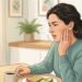 Dor e estalos na mandíbula ao mastigar podem envolver a articulação temporomandibular.