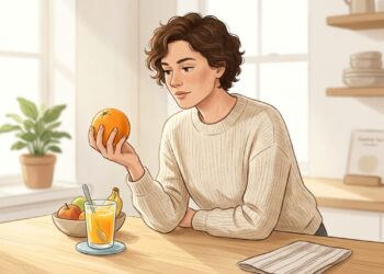 A fruta inteira tende a favorecer uma elevação mais gradual da glicose do que o suco.