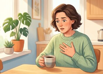 O coração acelerado após o café pode estar relacionado à sensibilidade à cafeína.