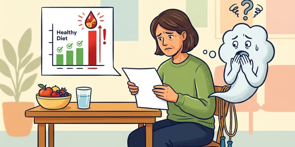 O colesterol pode continuar alto mesmo após mudanças na alimentação e nos hábitos.