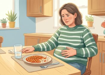 Gases após comer feijão podem ocorrer pela fermentação de fibras e carboidratos no intestino.