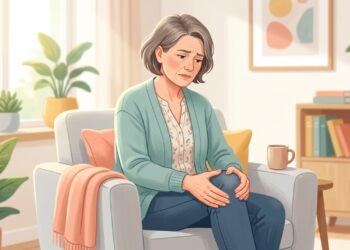 Dor e rigidez nas articulações podem surgir durante a transição para a menopausa.