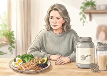Comida e suplemento proteico podem ter papéis diferentes conforme a necessidade individual.