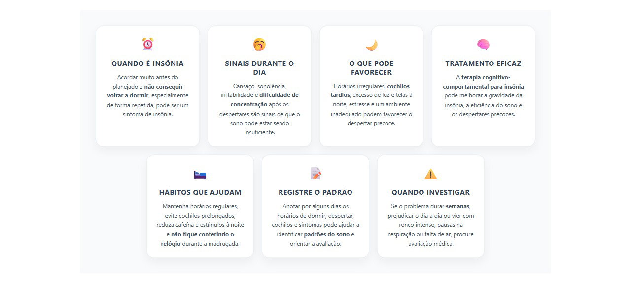Acordar cedo demais e não dormir de novo: sinais de que pode ser insônia