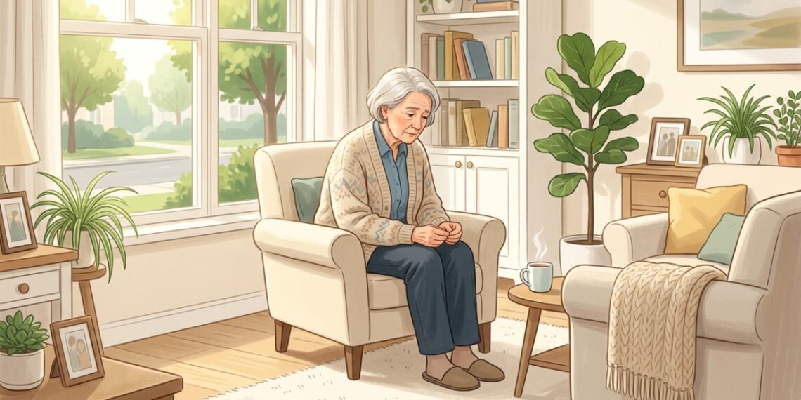 A solidão persistente após os 60 anos pode afetar o bem-estar emocional e a saúde.