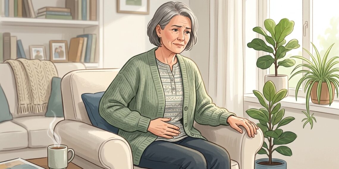Ardor íntimo após a menopausa pode estar relacionado a alterações hormonais e ressecamento.