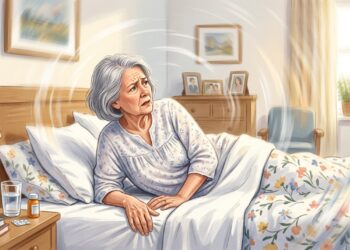 Virar a cabeça na cama pode desencadear vertigem quando há alterações no sistema de equilíbrio do ouvido interno.