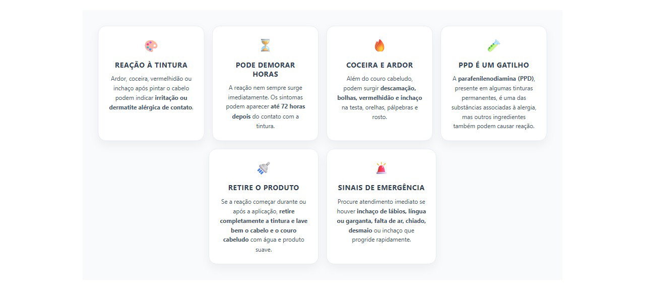 Alergia à tinta de cabelo: 6 sinais de reação e quando procurar atendimento