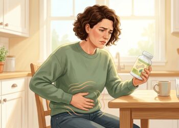 Suplementos de cálcio podem contribuir para prisão de ventre em algumas pessoas.