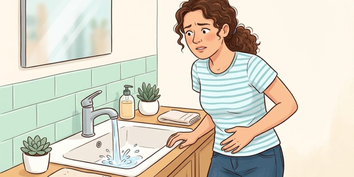Ouvir água correr pode desencadear urgência urinária em algumas pessoas.