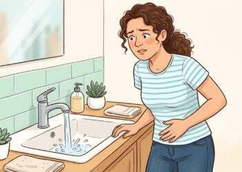 Ouvir água correr pode desencadear urgência urinária em algumas pessoas.