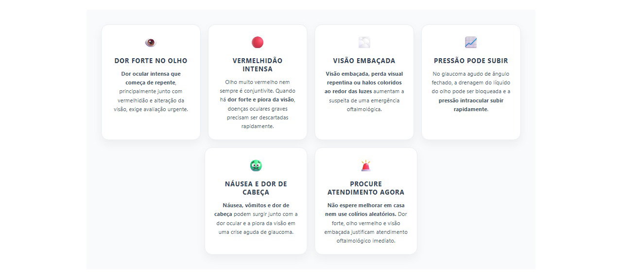 Olho vermelho com dor forte e visão embaçada: sinais de emergência oftalmológica