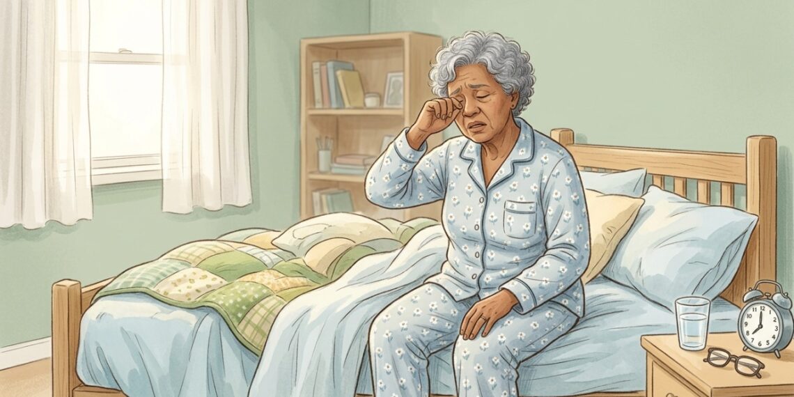 Após os 65 anos, o sono pode ficar mais fragmentado sem que a necessidade de descanso desapareça.