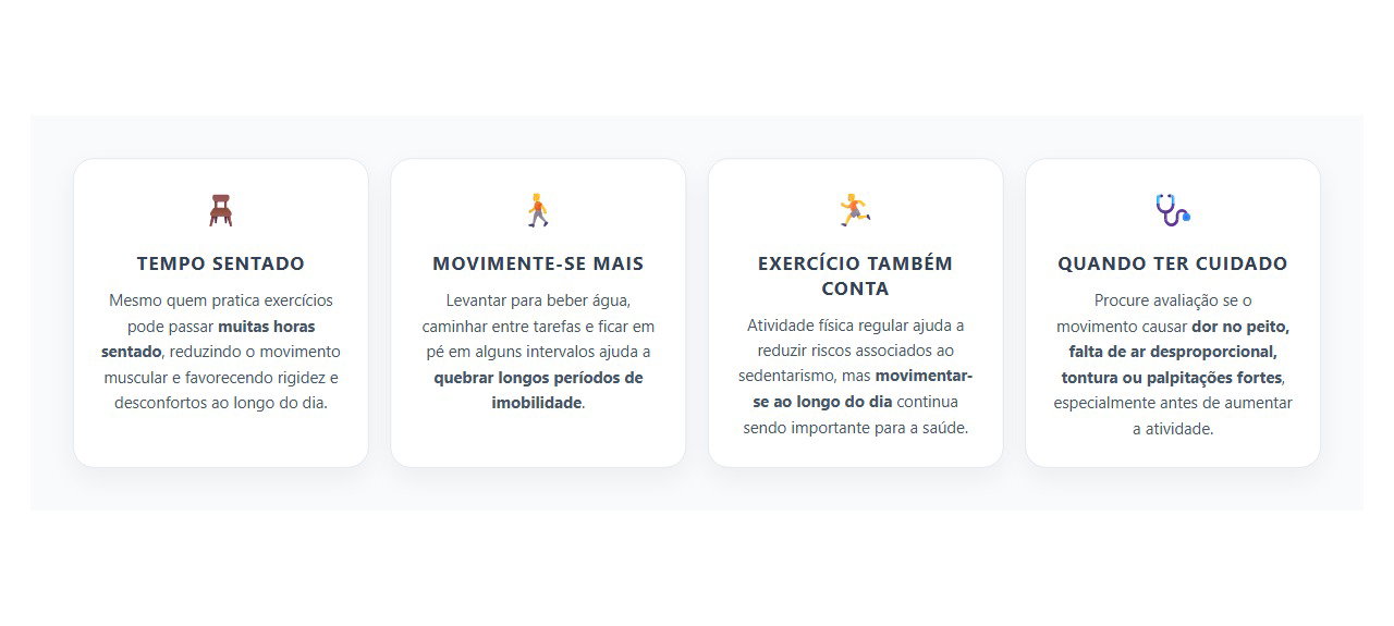 Muitas Horas Sentado Mesmo Fazendo Exercício: Por Que Levantar Mais Ainda Importa