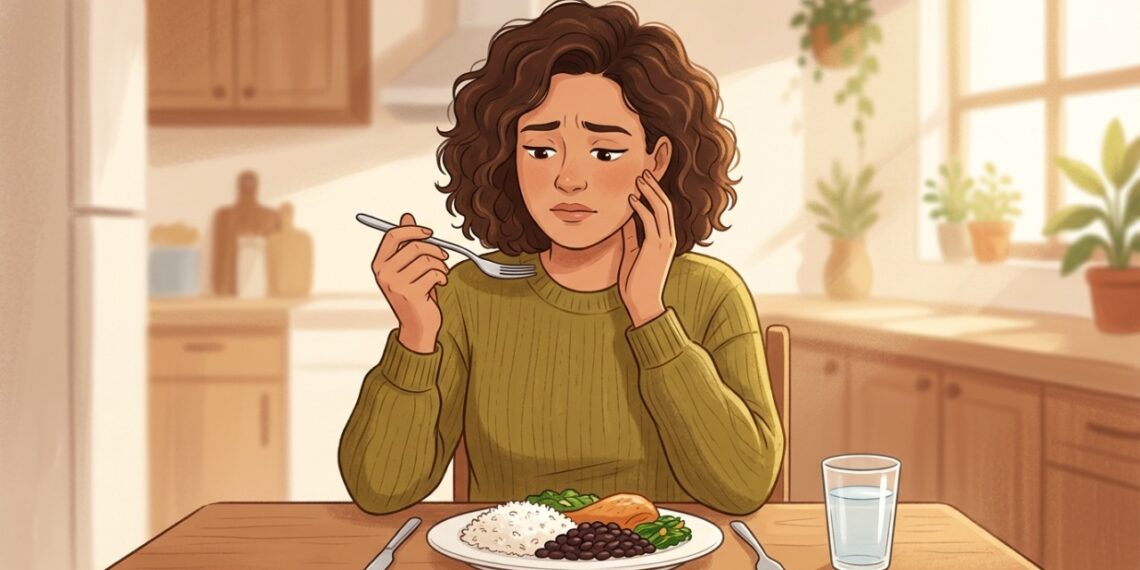 A perda de olfato pode fazer a comida parecer sem sabor mesmo quando o paladar está preservado.