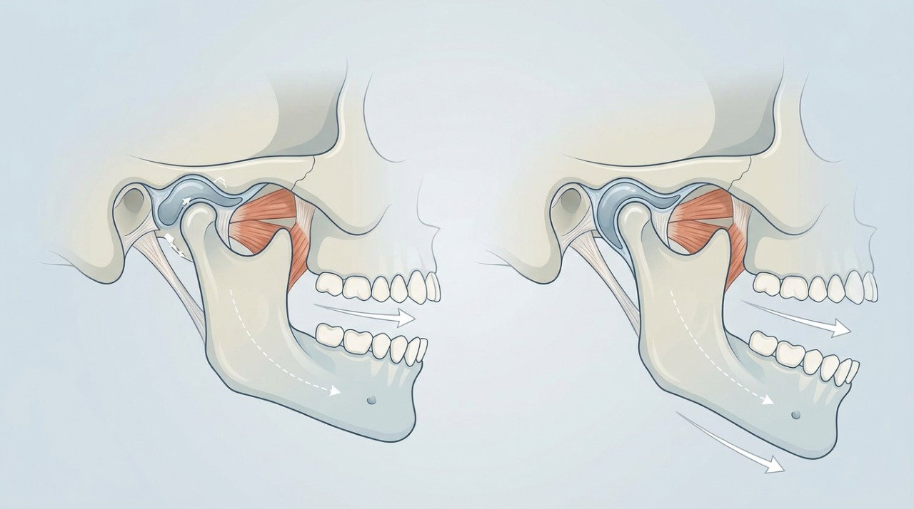 Alterações no movimento do disco da articulação temporomandibular podem estar associadas a estalos ao abrir a boca.
