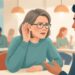 Dificuldade para entender conversas em ambientes barulhentos pode ser um sinal de perda auditiva.
