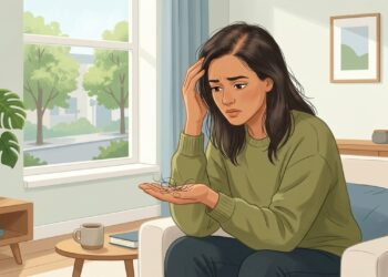 A queda de cabelo pode aumentar meses depois de febre, cirurgia ou períodos de estresse intenso.