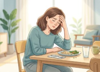 Tontura e fraqueza após comer podem ocorrer quando a pressão arterial cai depois da refeição.