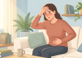 Dor persistente no lado esquerdo da barriga acompanhada de febre pode exigir avaliação médica.