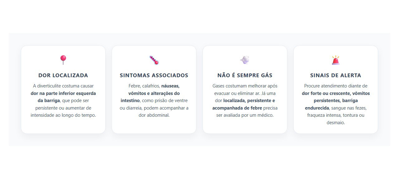 Dor no Lado Esquerdo da Barriga com Febre: Sinais de Diverticulite e Alerta
