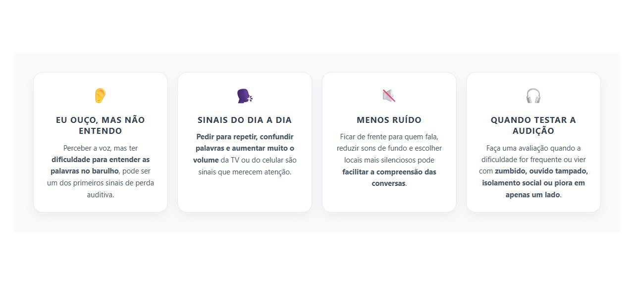 Ouve a Voz, Mas Não Entende as Palavras? Sinais de Perda Auditiva no Barulho