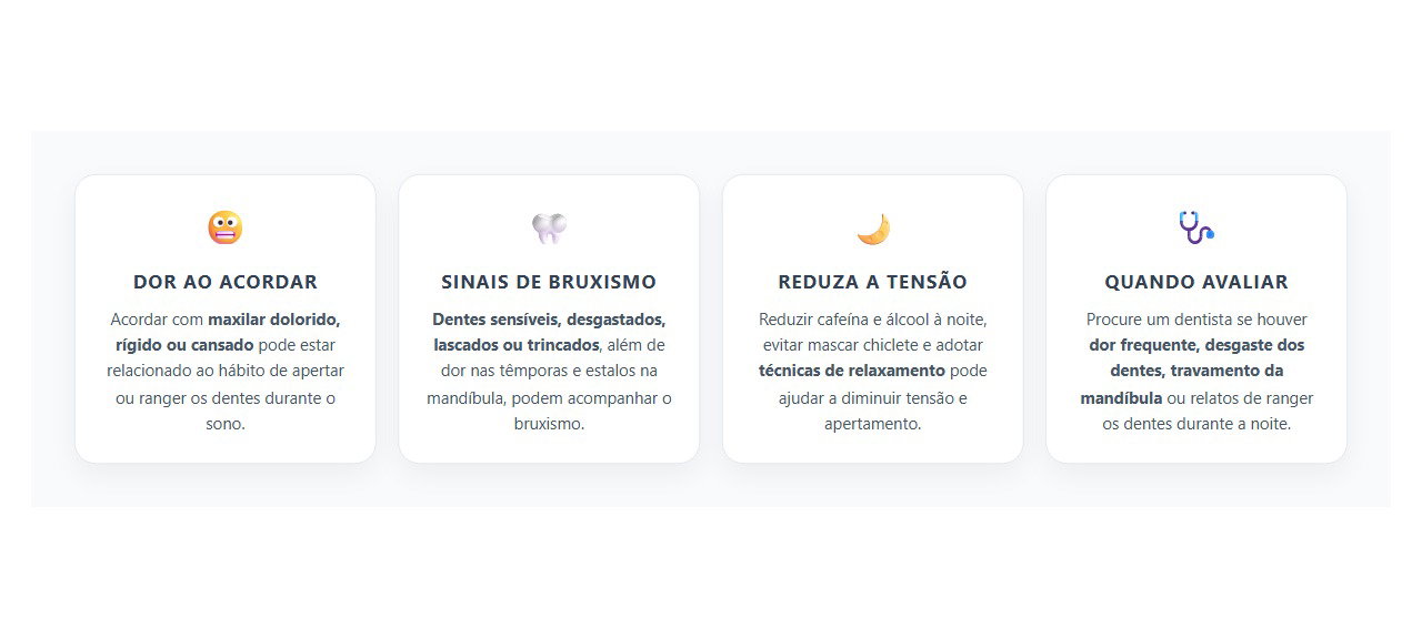 Dor no Maxilar ao Acordar: Sinais de Bruxismo Durante o Sono