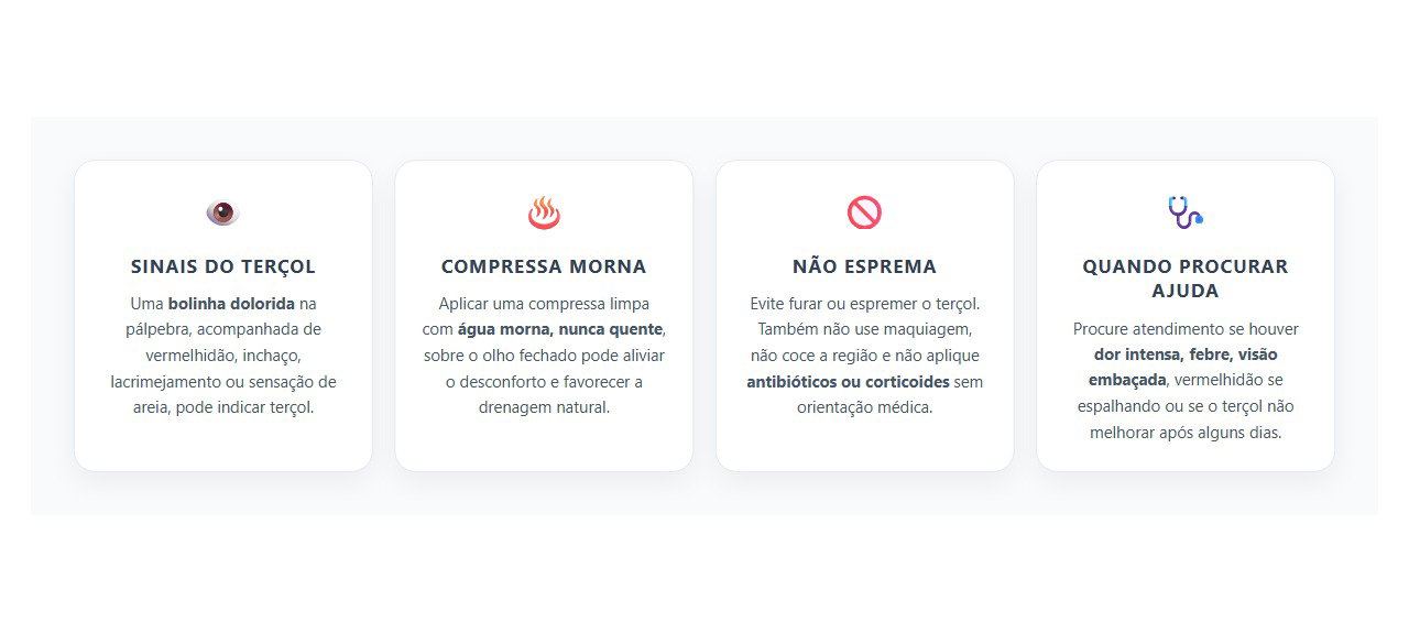 Terçol no Olho: O Que Fazer com a Bolinha Dolorida na Pálpebra