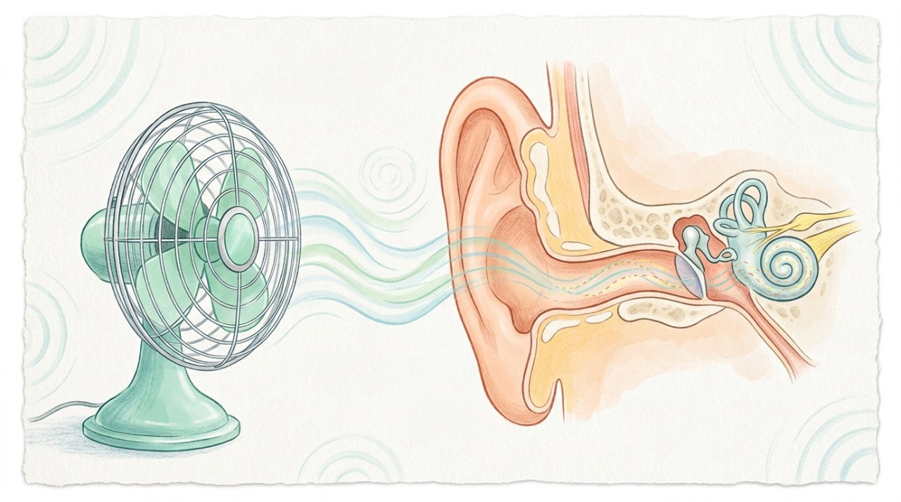 Sons ambientes suaves podem tornar o zumbido menos perceptível na hora de dormir.
