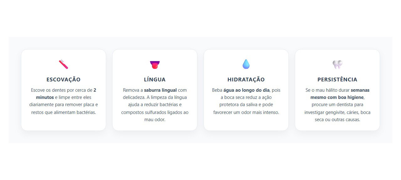 Mau Hálito que Volta Rápido: 4 Cuidados para Combater a Causa na Boca