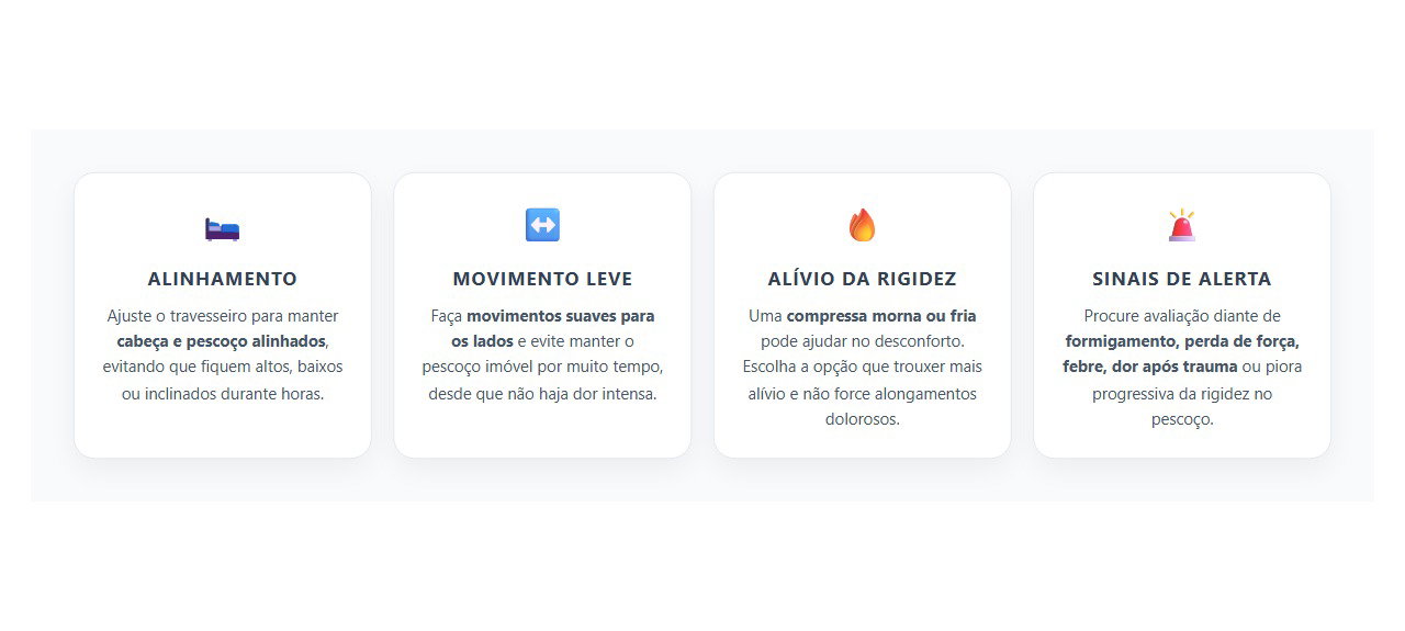Pescoço Travado ao Acordar: 4 Cuidados para Aliviar e Evitar Novas Crises
